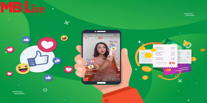 Tính tương tác cao của gái xinh trên MBlive